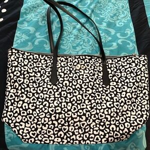 Kate Spade Black and White Shoulder Bag